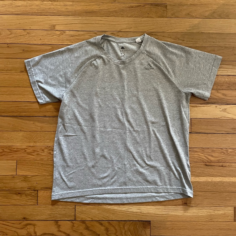 Adidas Gray Short Sleeve Tee